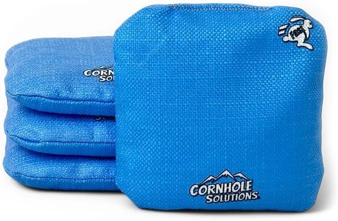 Cornhole Solutions Cornhole Bags Set of 8 – Regulation Pro Style 6x6 – Resin Filled + Tote Bag