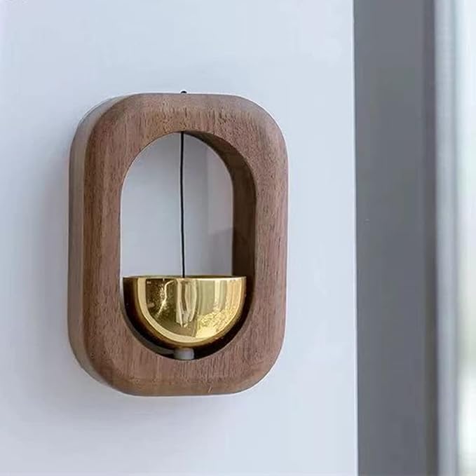 Shopkeepers Bell for Door Opening - Magnetic Attached Doorbell Chime for Business - Unique Office Ornaments and Hanging Decoration for Entrance, Fridge Sticker and Barn Door - Creative Present Small