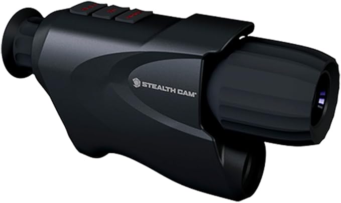 Stealth CAM Shockproof No-Slip 3x20mm HQ Objective Lens High-Resolution 9X Infrared Filter Low Light Night Hunting Digital Monocular
