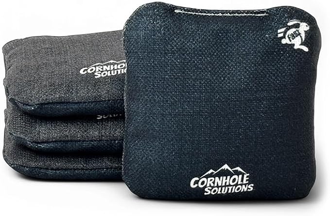 Cornhole Solutions Cornhole Bags Set of 8 – Regulation Pro Style 6x6 – Resin Filled + Tote Bag