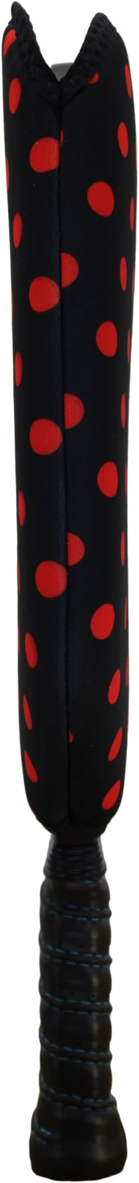 BeeJos Women's Polka Dot Collections: Premium Slip-On Pickleball Paddle Cover-Fits Standard Size Paddles-Zipperless (Paddle not Included) 6 Color Variations