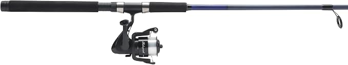Shakespeare Catch More Fish Spinning Reel and Fishing Rod Combo with Kit