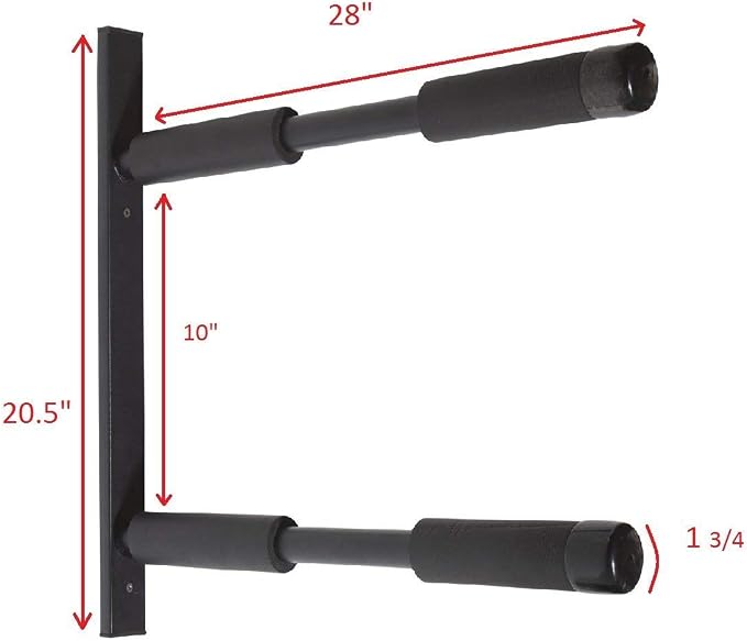 COR Surf Double Board Surfboard Rack | High Performance SUP Wall Mount for Paddleboard or Surfboard SUP and Longboard Wall Shelf