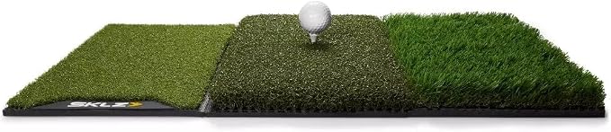 SKLZ Pure Practice Golf Mat Training Aid for Backyard Driving and Chipping