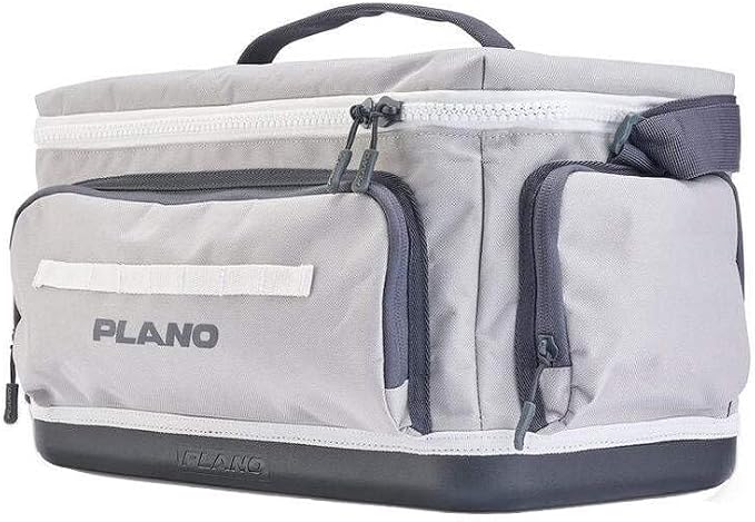 Plano Weekend 3600 Tackle Bag, Cutting-Edge Fishing Tackle Bag, Molded Waterproof Base, Spacious Storage, Die Cut Tool Sleeves, Daisy Chain Attachment Points