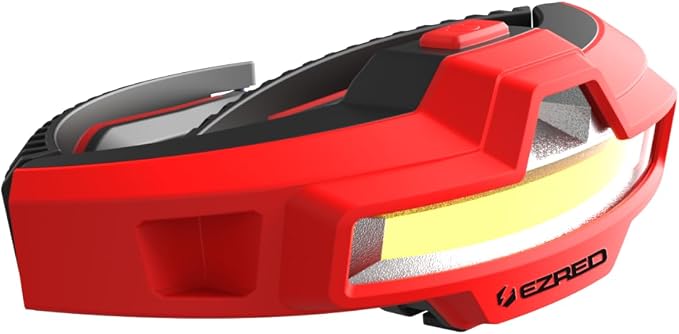 EZRED EZNP45HL 450 Lumen 2-in-1 Folding Headlight, Red