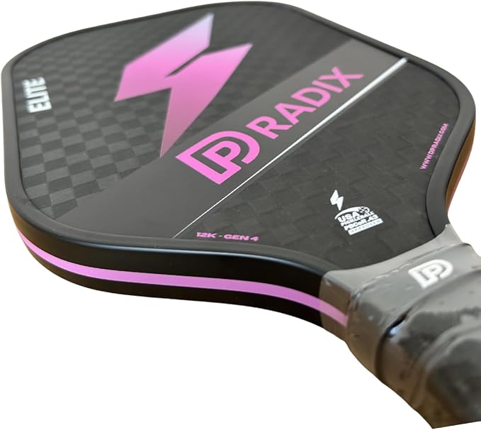 Elite Pickleball Paddle – Carbon T700 12K, Power and Explosivity, Honeycomb Core 16 mm, Ergonomic Handle, High Resistance, Adults Unisex