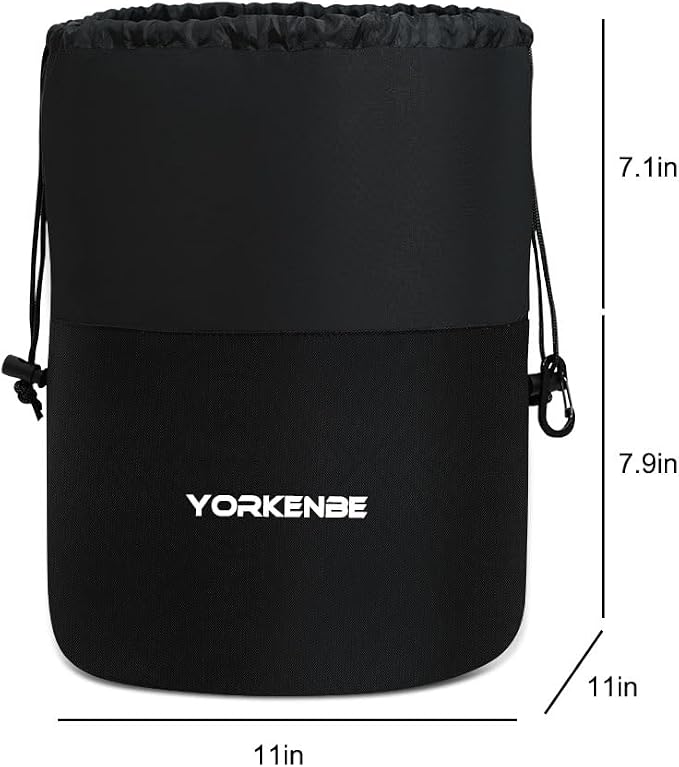 Large Capacity Camping Organizer & Camping Cookware Bag, with Sturdy Structure & Drawstring, Heavy Duty Water Resistant Cookware Organizer for BBQ Outdoor Cooking Essentials