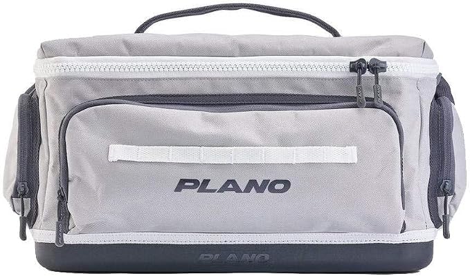 Plano Weekend 3600 Tackle Bag, Cutting-Edge Fishing Tackle Bag, Molded Waterproof Base, Spacious Storage, Die Cut Tool Sleeves, Daisy Chain Attachment Points