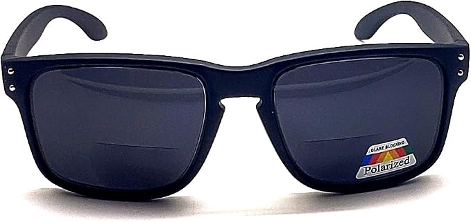 Polarized & Bifocal Reader Sunglasses for Men Women, Wrap Sports Sun Reading Glasses UV Protection