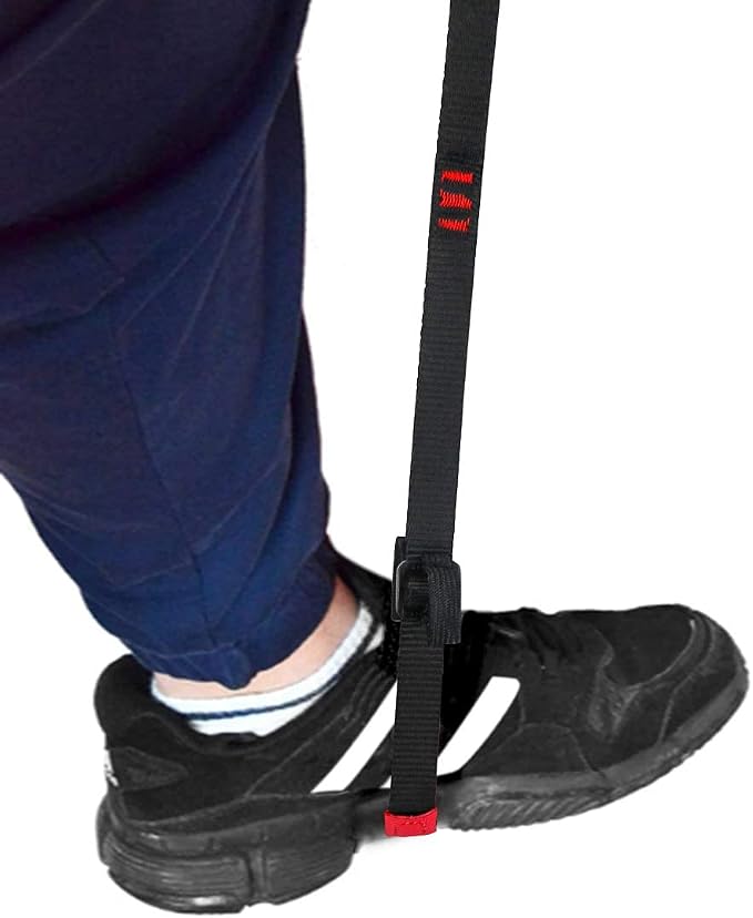 NewDoar Foot Loop for Tree Ascending 40kN Rescue Figure 8 Descender for Climbing Belaying and Rappelling Device