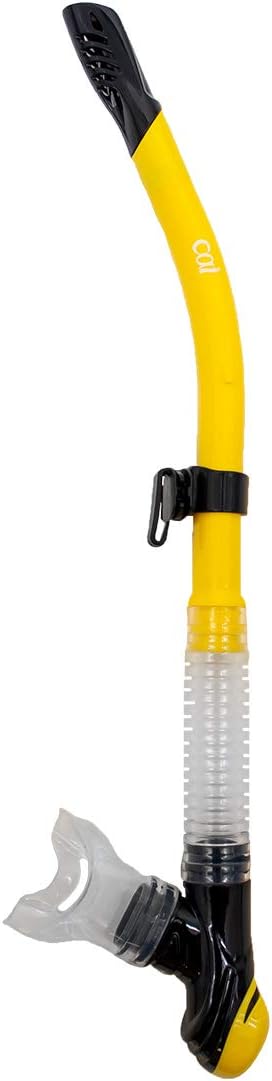 SHERWOOD SCUBA Super Dry Snorkel with Splash Guard and Sealing Valve: Tiga Snorkel