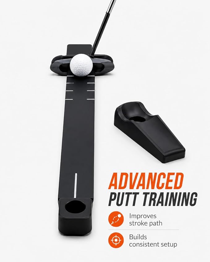 LOFIN Putt Line Trainer Cup – Golf Putting Alignment Aid with Training Cup for Stroke Path, Face Alignment & Putting Accuracy