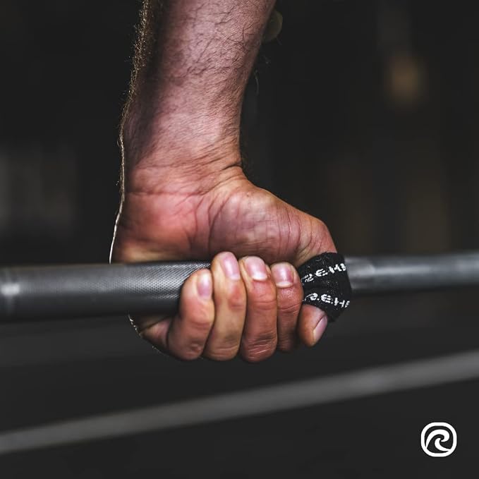 Rehband Non-Slip Athletic Hook Grip Tape, Thumb Tape Crossfit, Powerlifting & Weightlifting Tape - Hookgrip Tape Protects Fingers Against Blisters