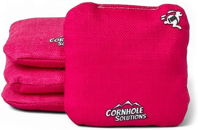 Cornhole Solutions Cornhole Bags Set of 8 – Regulation Pro Style 6x6 – Resin Filled + Tote Bag