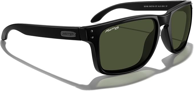 MERRY'S Polarized Square Sunglasses for Sports Driving Fishing Glasses UV400 Protection S3166