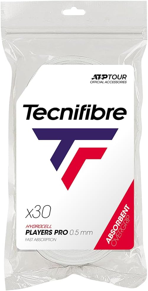 Tecnifibre ATP Pro Players Overgrip 30 Pack White