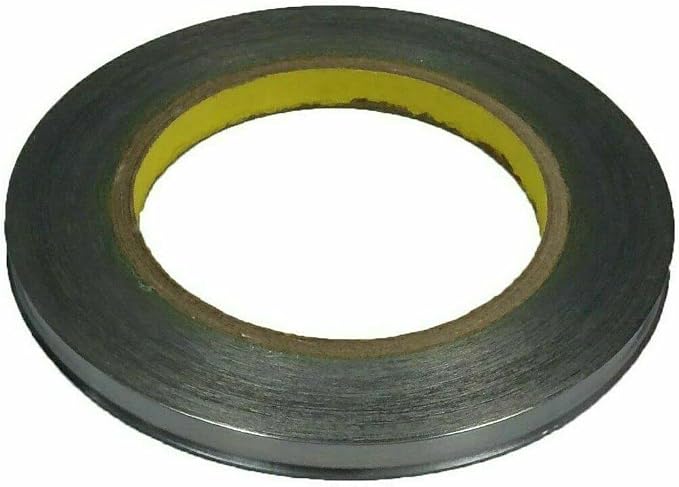 Tourna Lead Tape Tennis Racquet Racket Tape Golf Club 1/4" X 72" (3-Pack)