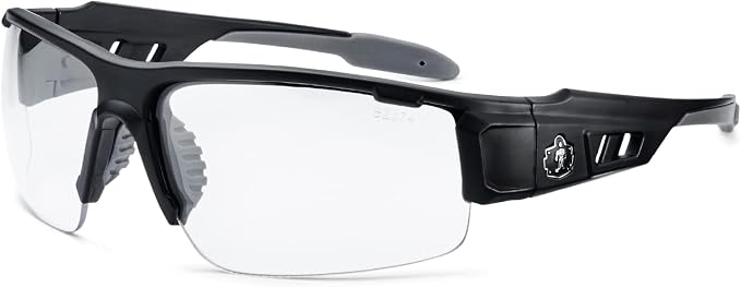 Ergodyne Skullerz DAGR Anti Scratch Safety Glasses, Anti-Fog, ANSI z87.1