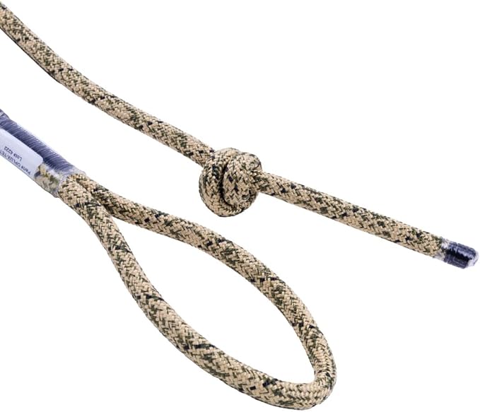RNA 8mm Resc Tech Tether – 9ft Lightweight Saddle Hunting Tether – 6” CNC-Sewn Termination – Made in USA
