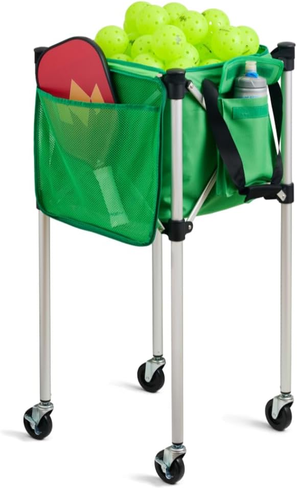 Racket Pets The Ball Tote - Replacement Bag for Tennis and Pickleball Pro Teaching Cart Hopper, Large Tote Bag For 150 Tennis Balls or 100 Pickleballs, Frame Not Included