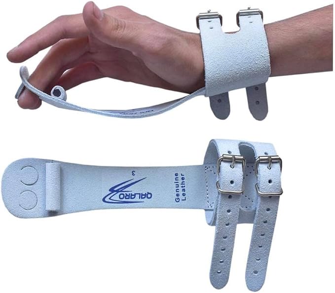 Double Buckle Grips for Girls Gymnastics | Dowel Grips, 4" Wristbands, Grip Bag | Gymnastics Grips for Girls | Youth Bar Grips | Gymnastics Gloves