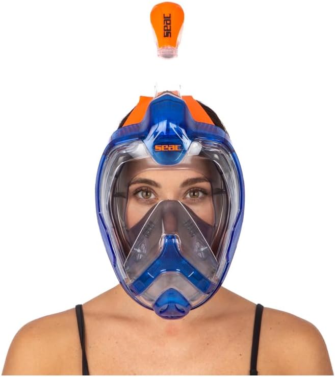 SEAC Magica Full Face Snorkeling Mask Comfortable for Smaller Faces
