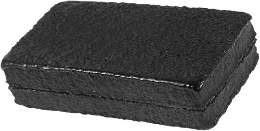 1 Piece Pickleball Paddle Eraser Rubber Pickleball Paddle Cleaner Rectangle Pickle Ball Racket Cleaner Pickleball Eraser Cleaner Pickle Ball Paddle Cleaner Eraser, Black