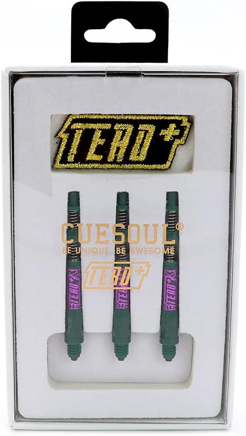 CUESOUL TERO Plus Double Direction Telescopic and Rotating Dart Flights System-AK7P Dart Shaft