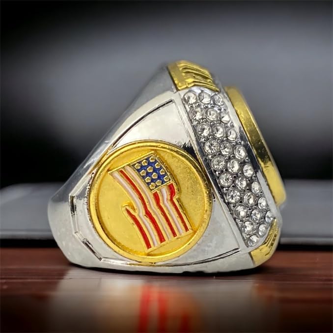 Legacy Rings 1 or 12 Pack Silver and Gold Tone Softball Baseball Championship Trophy Ring Champion or Finalist Award for Female Woman Player