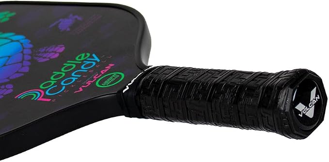 Vulcan | Paddle Candy Sugar Skull Pickleball Paddle | Hybrid Performance | Polypropylene Core | USAP Approved | Multiple Options