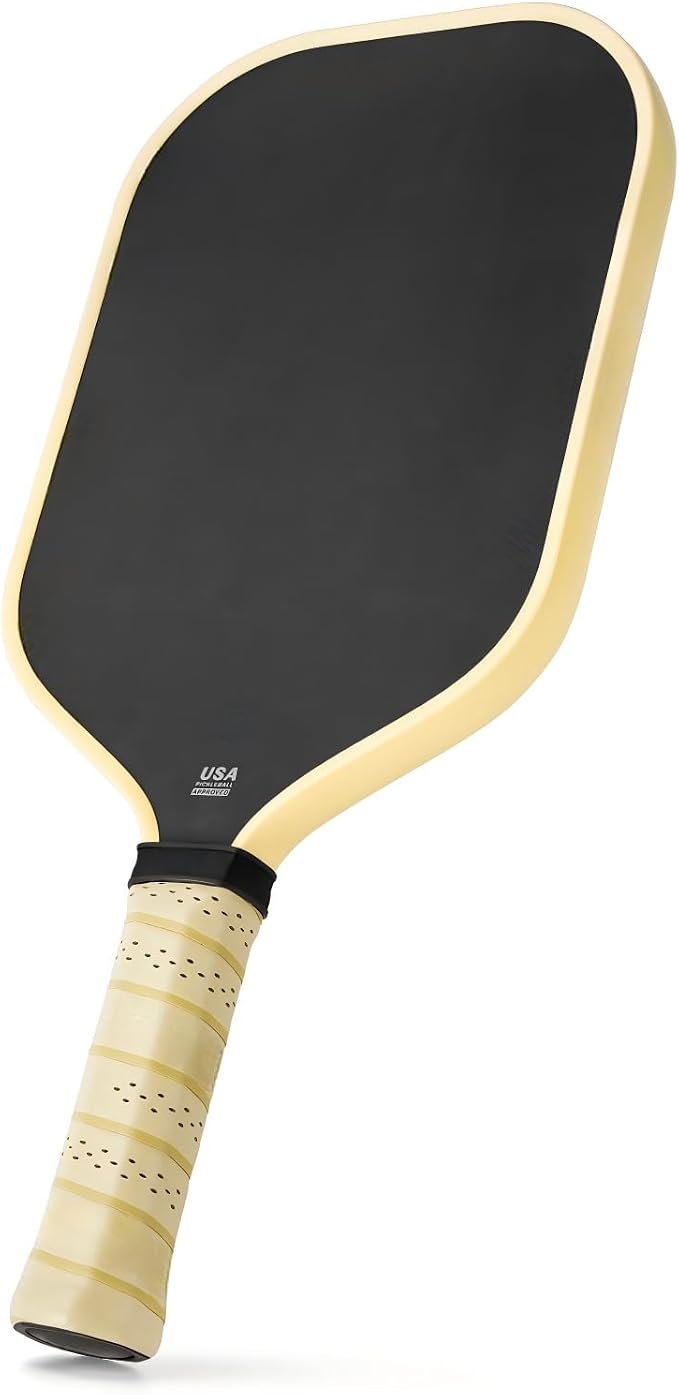 T700SC Carbon Fiber Pickleball Paddles, 16mm Honeycomb Core, Minimalist Surface Design, Large Sweet Spot, USAPA Certified