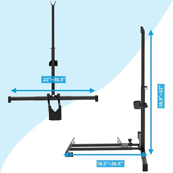Bike Stand,Vertical Bike Rack Garage,Space-Saving Rack with Adjustable for Garage & Apartment, Bike Storage for Indoor Storage (2 pack)