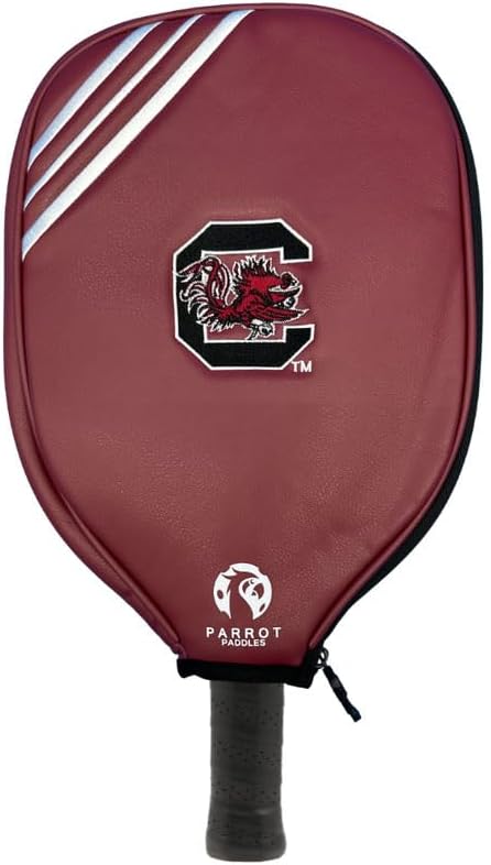 Team Golf Parrot Paddle Pickleball Paddle Cover with Zippered Closure and Foam Protection