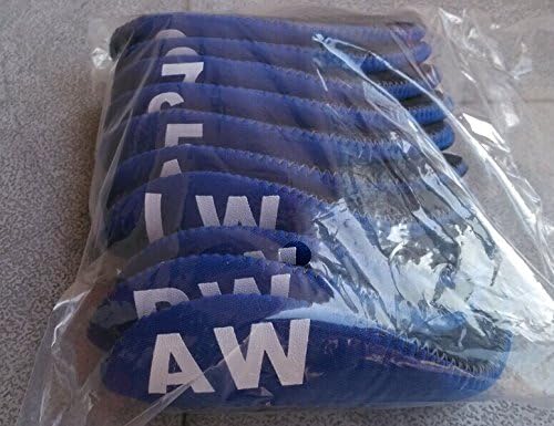 Golf-Club Head-Covers, Neoprene, Blue & Black for Mizuno MP69, JPX-85 EX Clubs