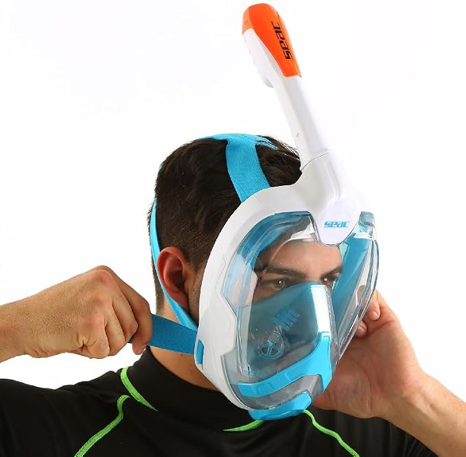 SEAC Magica Full Face Snorkeling Mask Comfortable for Smaller Faces