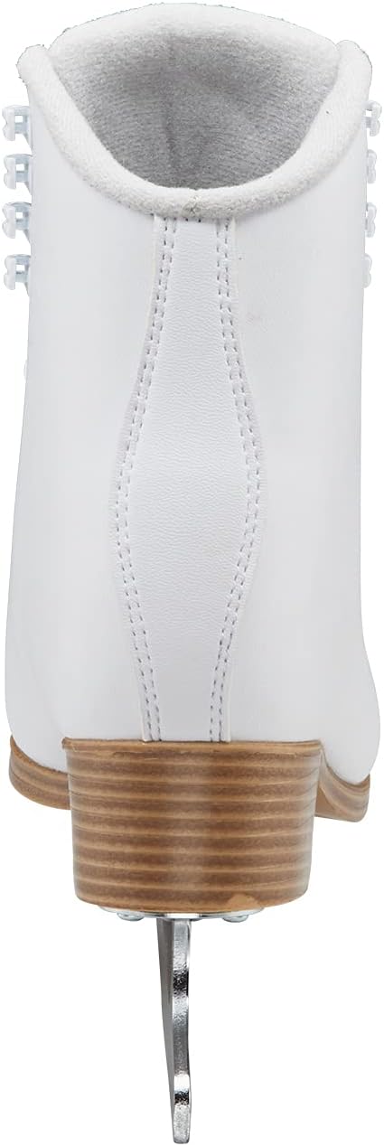 Jackson Classic Model 500/501 White Figure Ice Skates for Women and Girls Bundle with Skate Guards Just Launched 2023