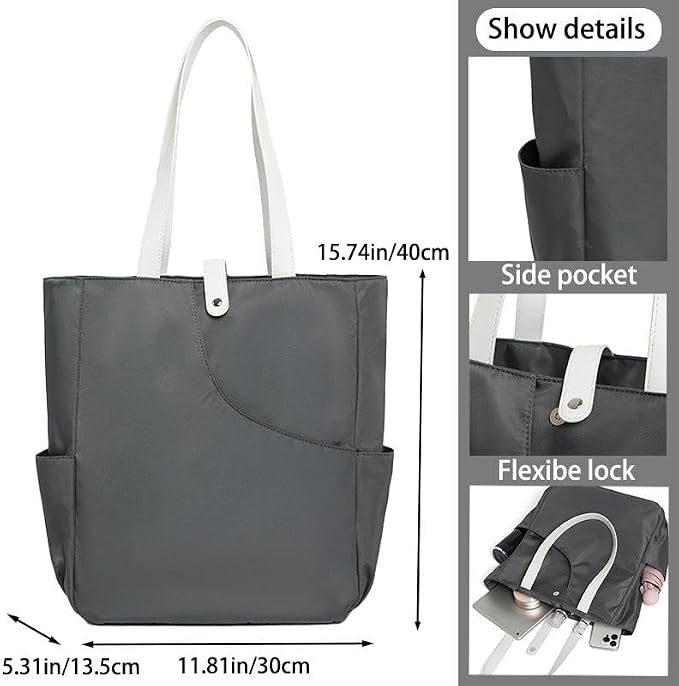 harayaa Pickleball Racket Bag Pickleball Tote Bag Pickleball Shoulder Bag Pickleball Handbag Versatile Polyester Construction Handle Roomy