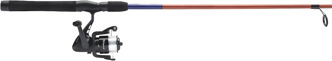 Shakespeare Catch More Fish Spinning Reel and Fishing Rod Combo with Kit