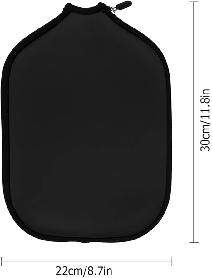 lyrlody Paddle Cover Neoprene Case Dirt Scratch Zipper Closure Fits Most Paddles