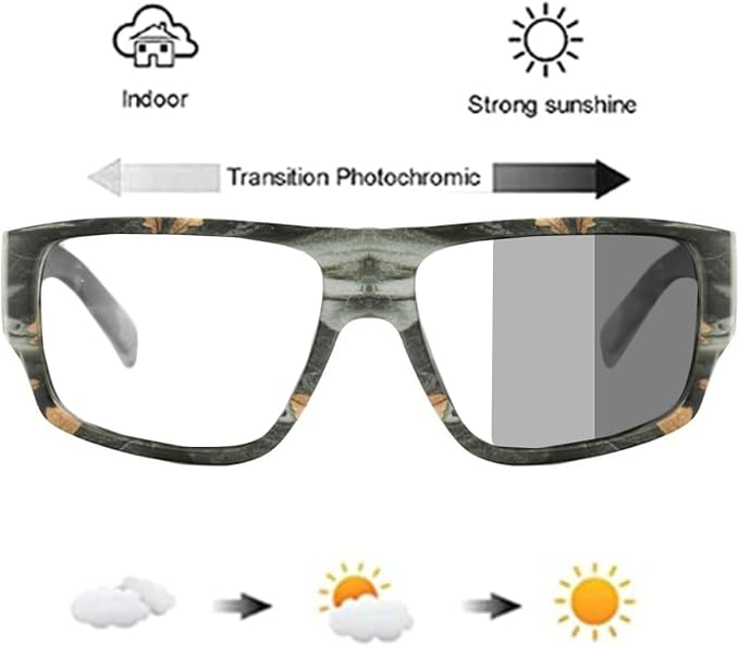 willochra Wrap Around Safety Glasses with Readers full lens Reading Glasses Men Transition Photochromic Sunglasses