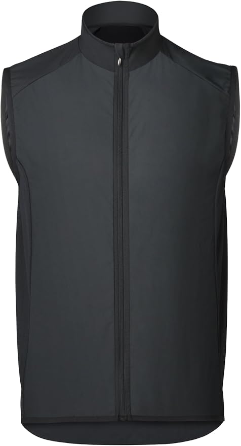 CEROTIPOLAR Men's Cycling Vest with 3 Reflective Tape Cargo Pockets, Micro Softshell Windproof Bike Vest