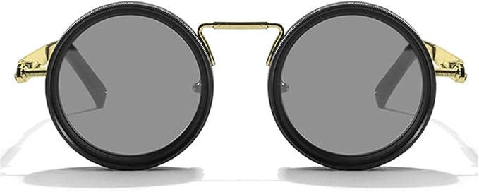 willochra 1-9 Adjustable Sunglasses Moonglass-Nd Filter Lenses Adjustable Tint Rounded Polarized Eyewear for Men