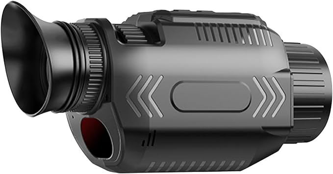GOWENIC 4K Digital Infrared Monocular, 64 Megapixel, 28X Zoom, Rechargeable and Portable, with 43mm Lens Mount, for Hiking and Camping