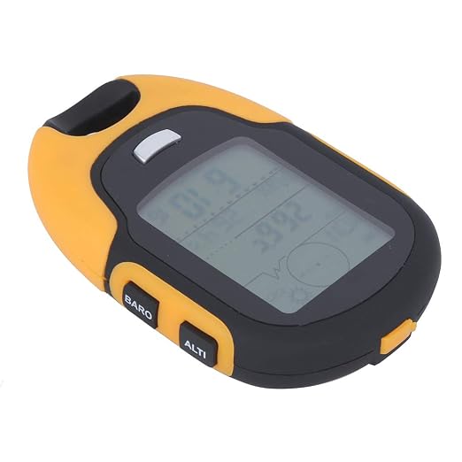 Electronic Altimeter, FR510 ABS IPX4 Outdoor NavigationAltitude MeterTemperature Humidity CompassWeatherTrend IndicatorAltitude measurementBarometer