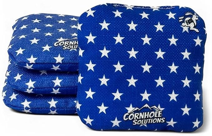 Cornhole Solutions Cornhole Bags Set of 8 – Regulation Pro Style 6x6 – Resin Filled + Tote Bag