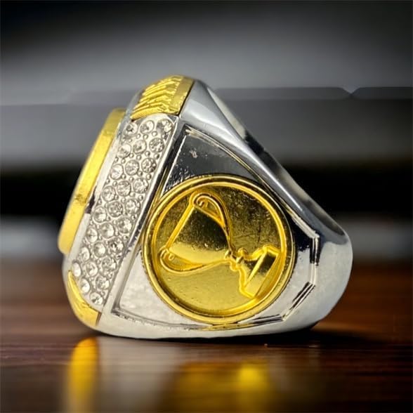 Legacy Rings 1 or 12 Pack Silver and Gold Tone Softball Baseball Championship Trophy Ring Champion or Finalist Award for Female Woman Player