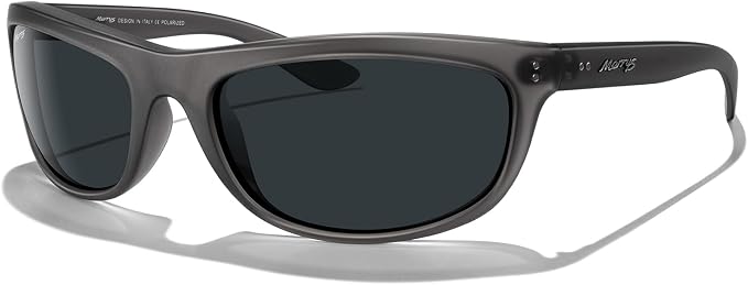 MERRY'S Wrap Around Sport Polarized Sunglasses for Men Women Driving Fishing UV400 Protection