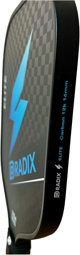 Elite Pickleball Paddle – Carbon T700 12K, Power and Explosivity, Honeycomb Core 16 mm, Ergonomic Handle, High Resistance, Adults Unisex