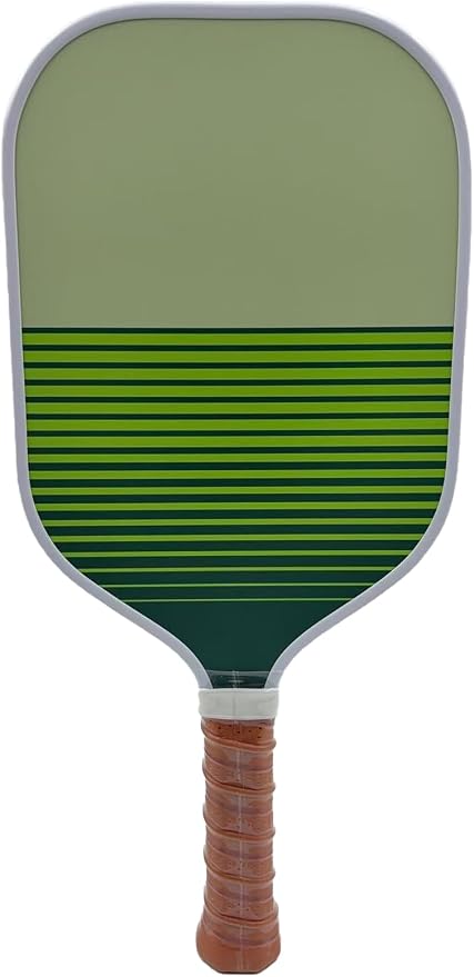 Elite Performance Pickleball Paddle | 3K Carbon Fiber | USAPA Approved | 16mm Honeycomb Core w/ 6" Handle | Lightweight 8.1 oz | Retro Design. Includes Single Paddle + Neoprene Cover